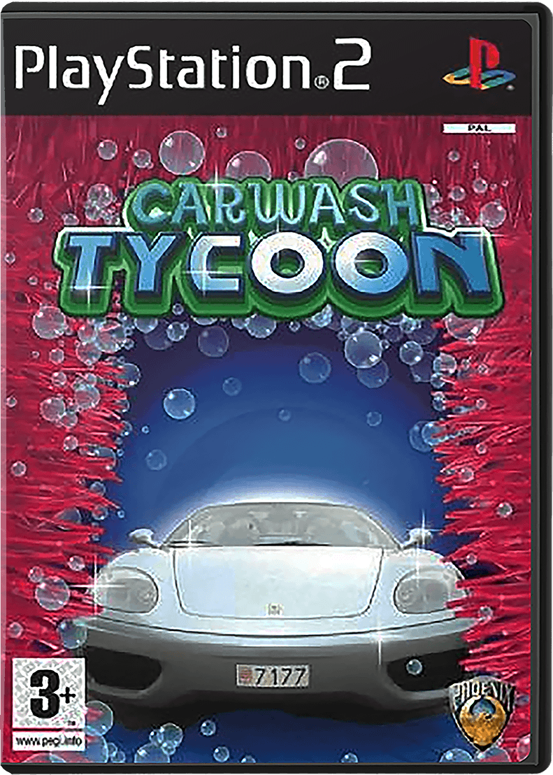Car Wash Tycoon box art for Playstation 2